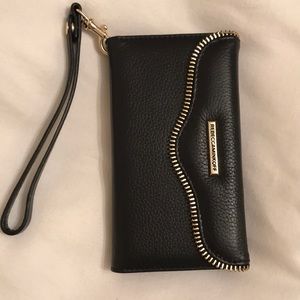 Never used- Rebecca Minkoff leather iPhone case
